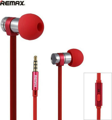 Remax RM-565i In-ear Handsfree με Βύσμα 3.5mm Κόκκινο