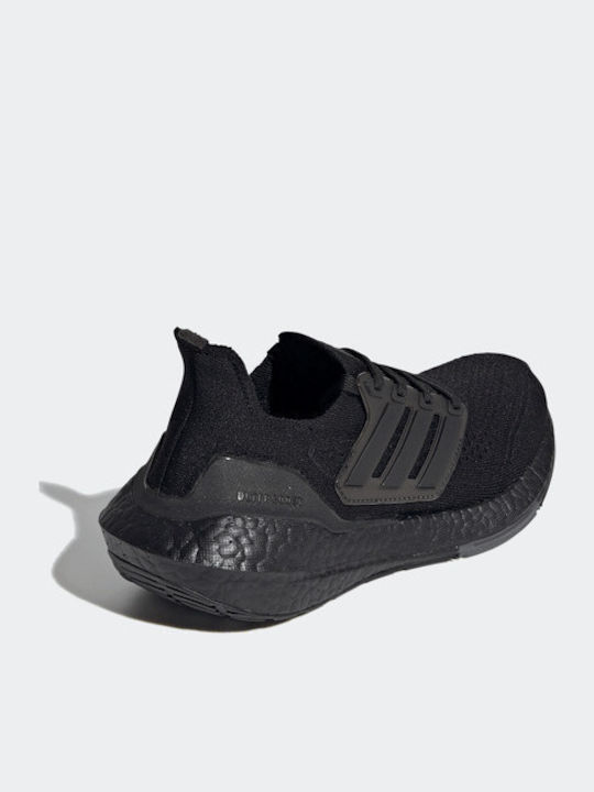 Ultraboost Ultraboost 21 J Kids Sports Shoes Running with Laces Core Black