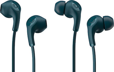 Fresh 'n Rebel Flow Earbuds Freihändig Kopfhörer mit Stecker 3.5mm Blau