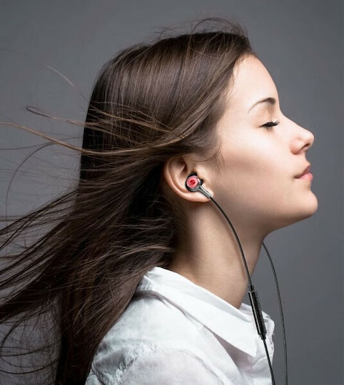 Baseus P02 Lightning In-ear Handsfree with Lightning Connector Black