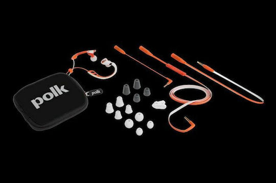Polk Audio UltraFit 3000 In-ear Handsfree με Βύσμα 3.5mm Μαύρο