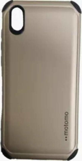 Motomo Tough Armor Back Cover Silicone Gold (Huawei Y5 2019)