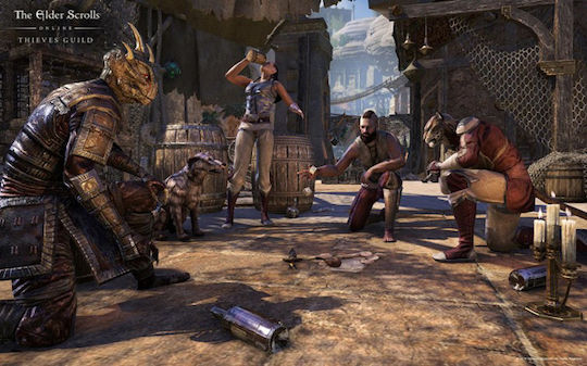 The Elder Scrolls Online Gold Edition PS4 Spiel