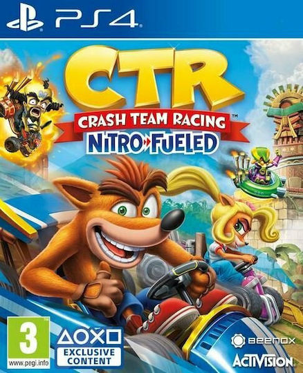 Crash Team Racing: Nitro-Fueled (Crash Glasses) PS4 Game