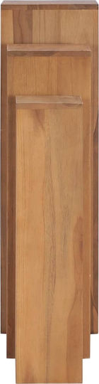 vidaXL Wooden Plant Towers 3 Pieces
