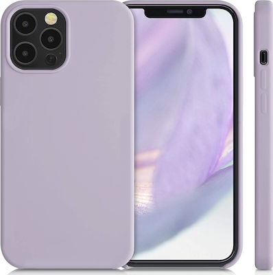 KWmobile Flexible Rubber Back Cover Σιλικόνης Μωβ (iPhone 12 Pro Max)