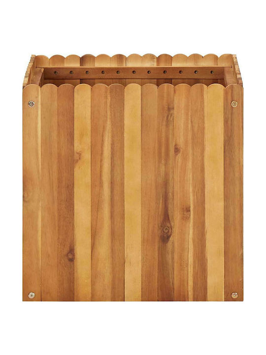 vidaXL from Solid Acacia Wood Planter Box Wooden Brown