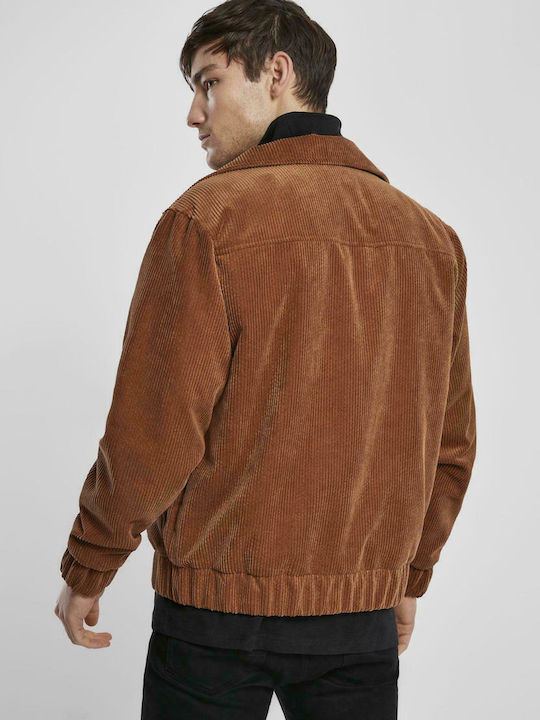 Urban Classics TB3808 Men's Jacket Brown