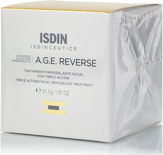 Isdin Isdinceutics A.G.E Reverse Αντιγηραντική Κρέμα Προσώπου Ημέρας με Υαλουρονικό Οξύ 50ml