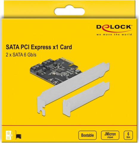 DeLock Κάρτα PCIe σε 2 θύρες SATA III