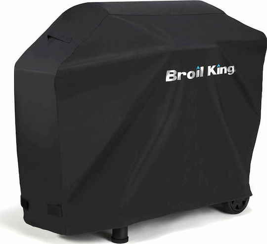 Broil King Grill Cover Black Compatible with the Crown Pellet 500 from Polyester 97cmx56cmx124cmcm