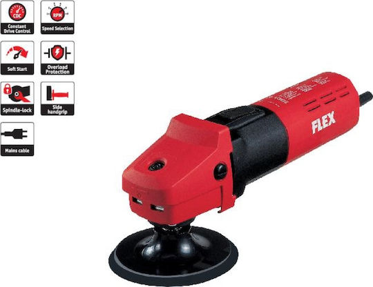 Flex L 1503 VR Περιστροφικός Αλοιφαδόρος 1200W με Ταχύτητα 1200-4900rpm & Ρύθμιση Στροφών