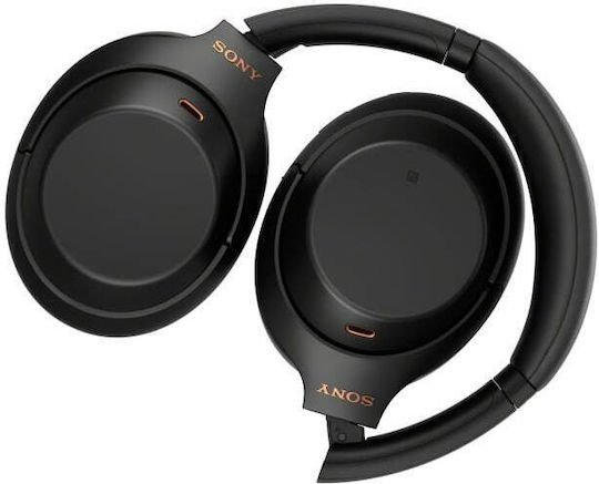 Sony WH-1000XM4 Ασύρματα / Ενσύρματα Over Ear Ακουστικά με 30 ώρες Λειτουργίας και Quick Charge Μαύρα