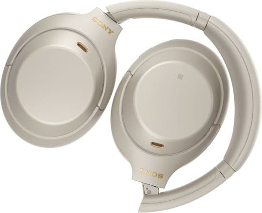 Sony WH-1000XM4 Wireless / Wired Over Ear Headphones with 30 hours of Operation and Quick Charge Silver