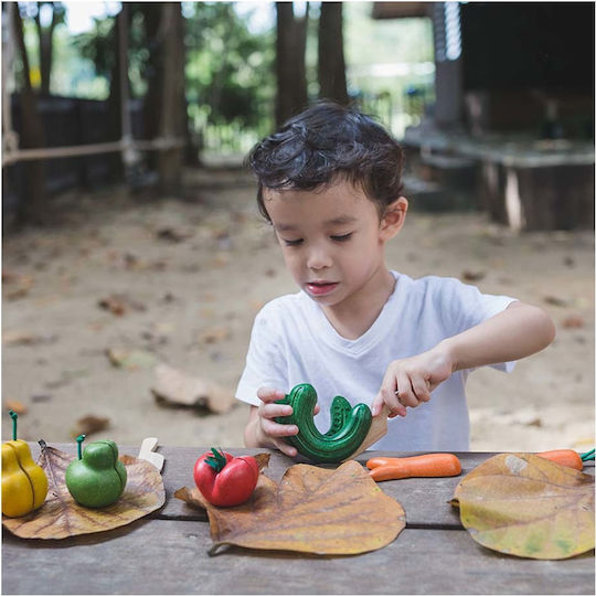 Plan Toys Φρούτα & Λαχανικά από Ξύλο
