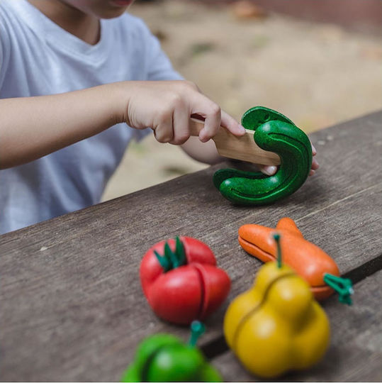 Plan Toys Φρούτα & Λαχανικά από Ξύλο
