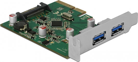 DeLock PCIe Controller with 2 USB 3.1 Ports