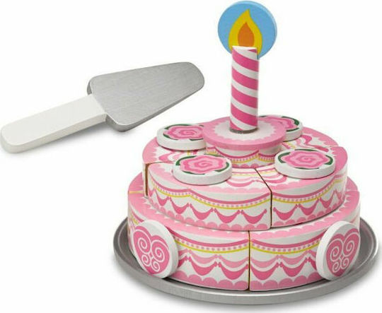 Melissa & Doug Cooking Toy / Kitchen Utensils Three-tier Cake made of Wood