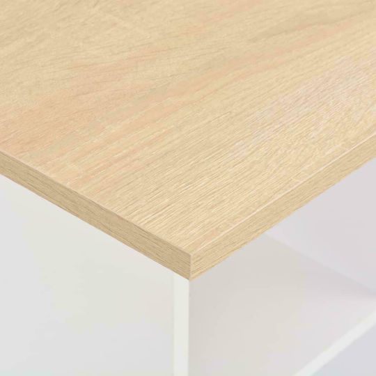 Sonoma Square Bar Table Wooden White 60x60x110cm