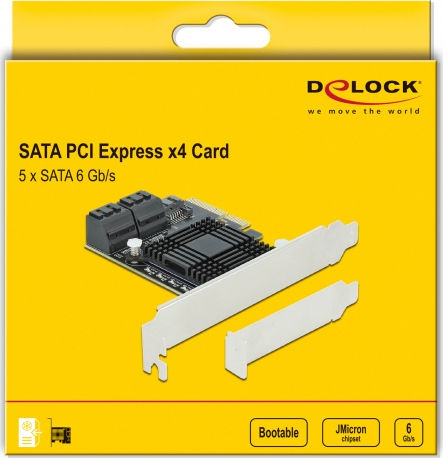 DeLock Κάρτα PCIe σε θύρα SATA