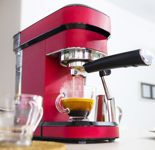 Cecotec Cafelizzia 790 Shiny 1350W Налягане 20бар Червена