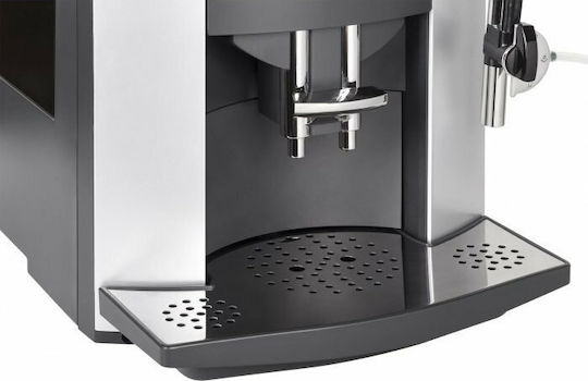 Teesa Aroma 700 Automatic Espresso Coffee Machine 1400W Pressure 15bar with Grinding Mill Silver TSA4001