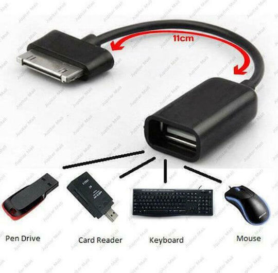 Konverter Samsung 30-polig männlich zu USB-A weiblich 1Stück 34.912.0256