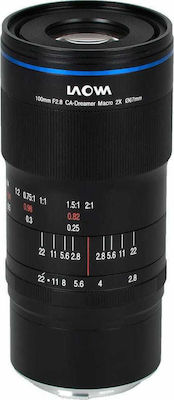 Laowa Full Frame Φωτογραφικός Φακός 100mm f/2.8 Ultra APO Telephoto / Macro για Canon RF Mount Black