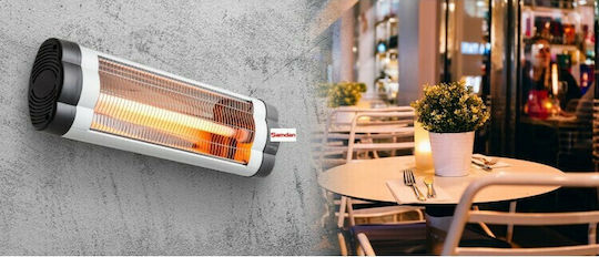 Jager 4004-4003 Επιτοίχια Σόμπα Χαλαζία με Θερμοστάτη 2200W