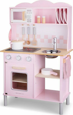 New Classic Toys Kids Kitchen Modern Electric made of Wood for 3+ Years Old 100 cm.