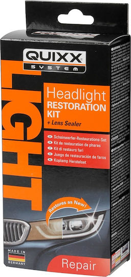 Quixx Headlight Restoration Kit Ointment Cleaning of Car Headlights 50gr