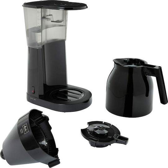 Melitta Easy Therm Filter Coffee Machine 1080W Black