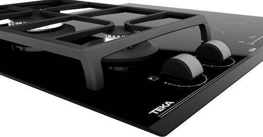 Teka Natural Gas & Electric Cooktop Autonomous with Child Lock Function 60x51εκ.