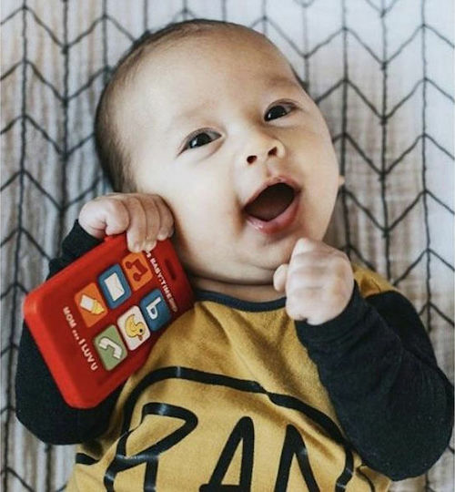 Baby to Love B Phone Μασητικό Οδοντοφυΐας από Σιλικόνη για 3 m+
