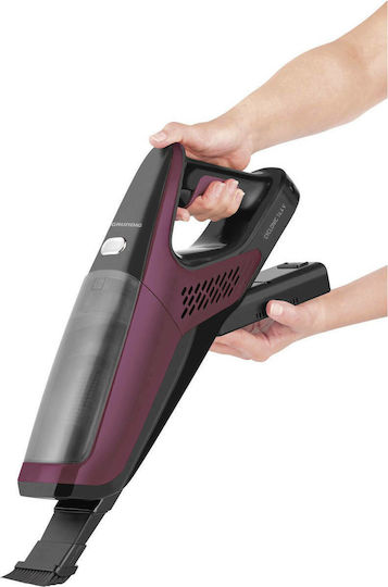 Grundig VCH 9930 Wiederaufladbar 2-in-1 Staubsauger Stick & Handgerät 14.4V Lila
