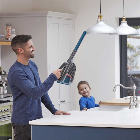 Black & Decker Επαναφορτιζόμενο Σκουπάκι Χειρός 12V Γκρι