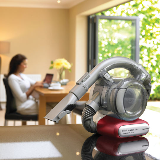 Black & Decker Lithium-Ion Dustbuster Flexi Gray