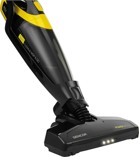 Sencor Rechargeable 2 in 1 Stick & Handheld Vacuum 40.7V Yellow SVC 0741YL
