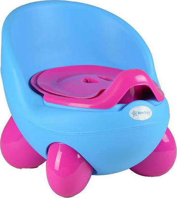 Bebe Stars Potty Chair Egg with Lid Blue