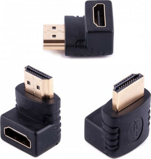 Μετατροπέας HDMI male σε HDMI female 1τμχ 17121