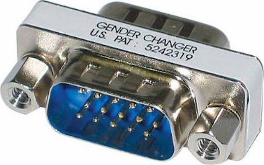 S-Link Μετατροπέας VGA male σε VGA male Κίτρινο 1τμχ