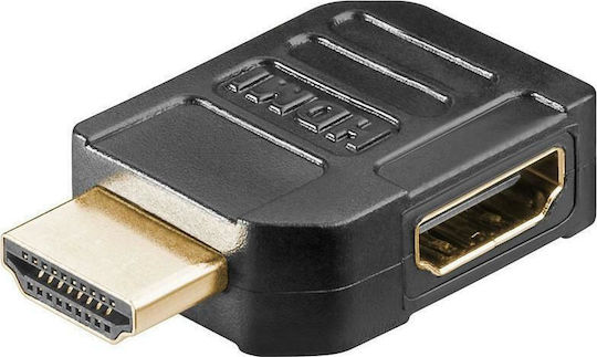 Aoweixun Convertor HDMI masculin în HDMI feminin 90° 1buc 10046