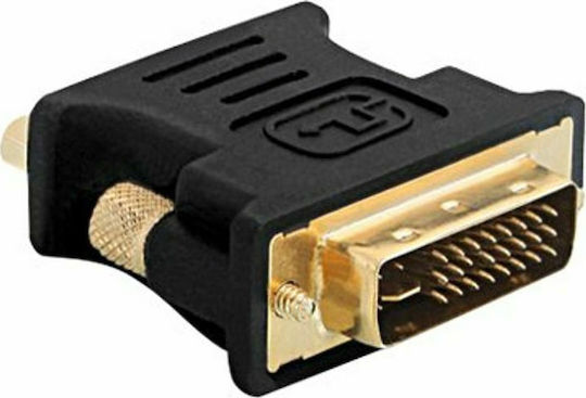 DeLock Convertor DVI-I masculin în VGA feminin 1buc 65016