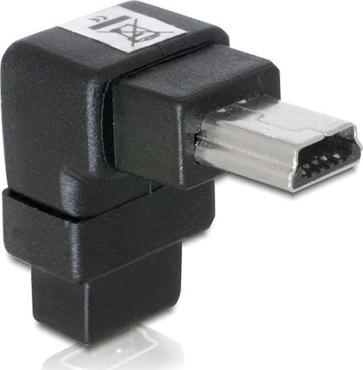 DeLock Convertor mini USB masculin în mini USB feminin 1buc 65097