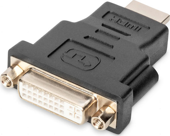 Digitus AK-330505-000-S Μετατροπέας HDMI male σε DVI-I female 1τμχ