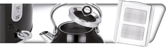 MPM Fierbător 1.7lt 2200W Negru