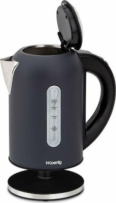 HKoenig Kettle 1.7lt 2200W Black