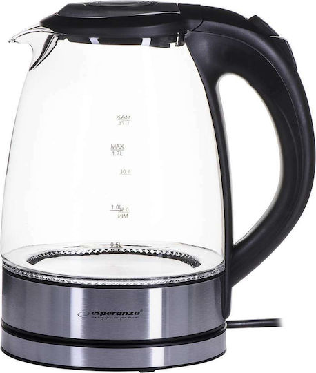 Esperanza Reisekessel 1.7Es 2200W Silber