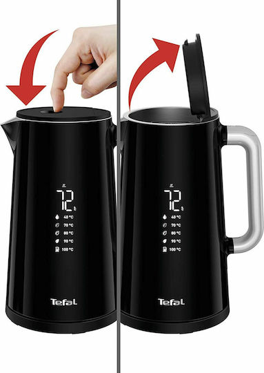 Tefal Smart'n Light Reisekessel 1.7Es 1800W Schwarz
