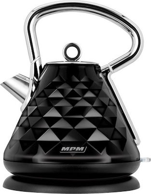 MPM Kettle 1.7lt 3000W Black